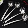 Sturdy Ladle and Slotted Spoon Set Colander Quality Dinnerware Utensils