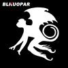 BLKUOPAR For Monkey Silhouette Clipart Car Stickers Creative Personality Decals Refrigerator Helmet Decor Car Label DIY