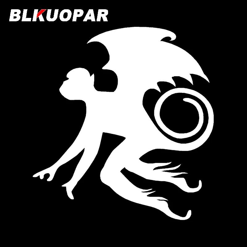 BLKUOPAR For Monkey Silhouette Clipart Car Stickers Creative Personality Decals Refrigerator Helmet Decor Car Label DIY