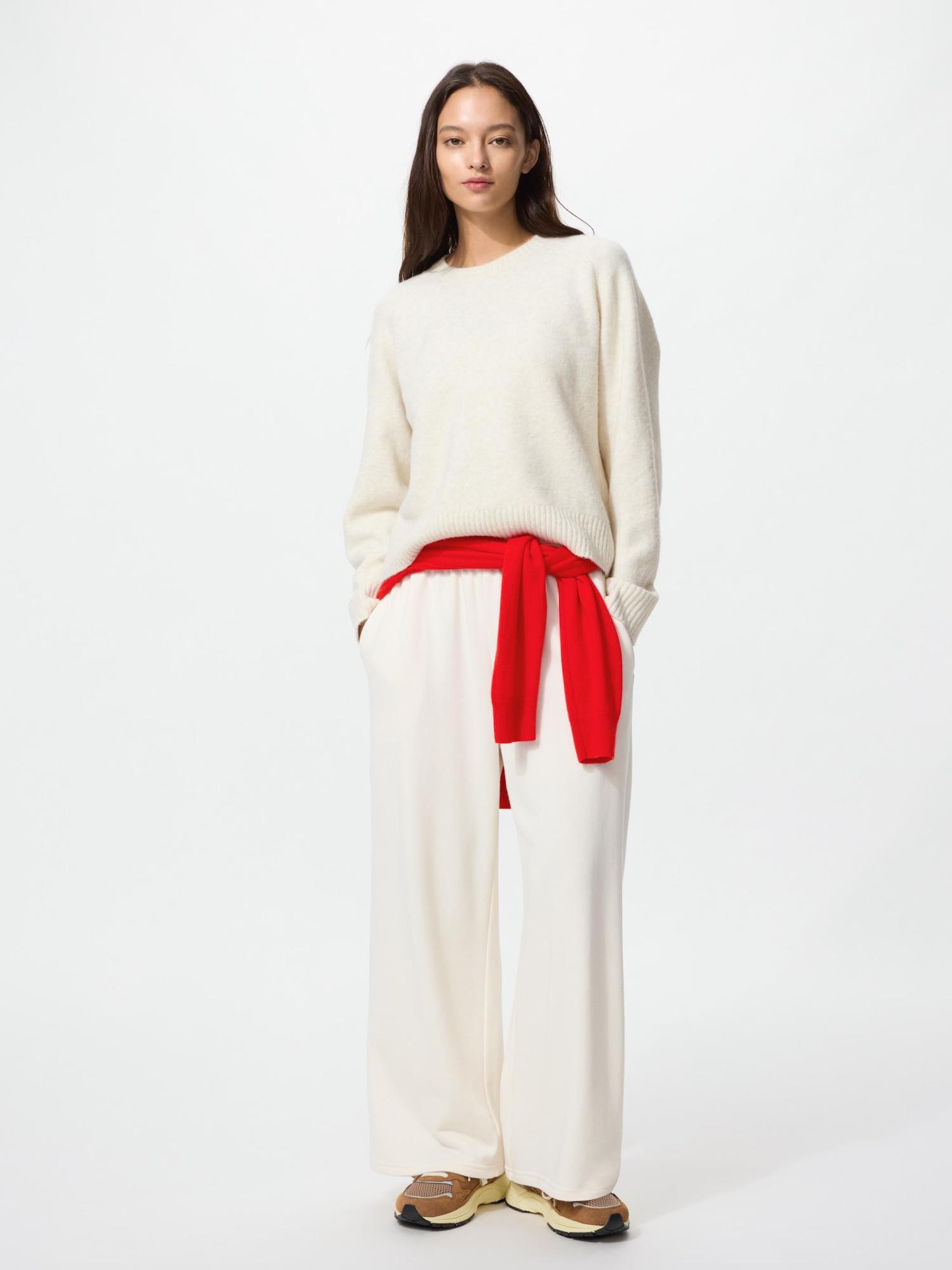 

Uniqlo Широкие спортивные штаны 01 OFF WHITE/S