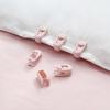 6Pcs Cute Bear Quilt Holder Clip Needleless & Seamless Fastener for Duvet Firmly Prevent Slip Universal Bed Sheet Clips Non-slip Blanket Fixed Buckles