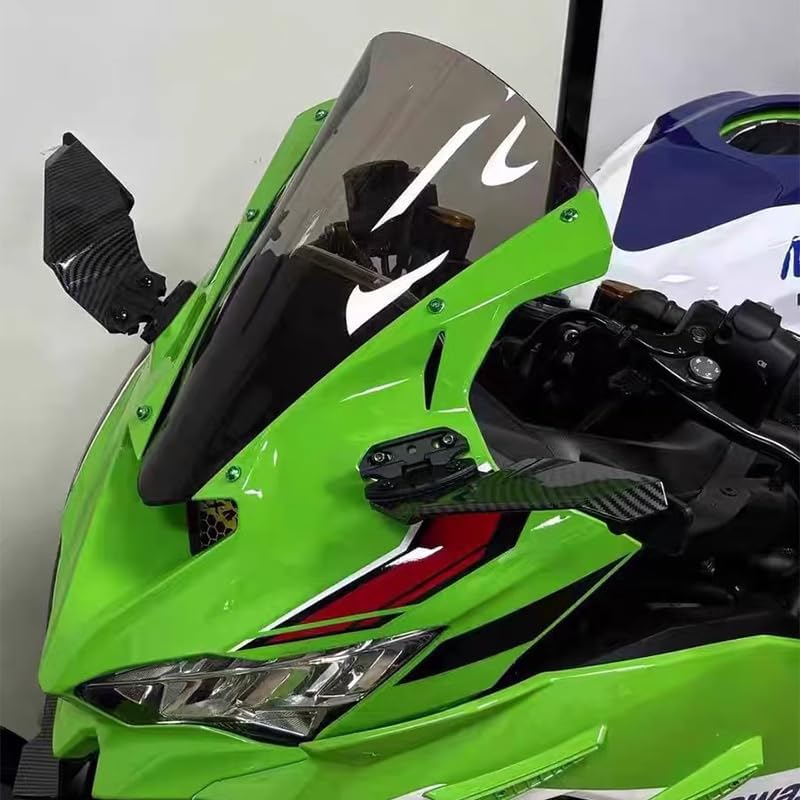 For GSX8R 2024-2025 Wind Wing Rearview Mirror (black)