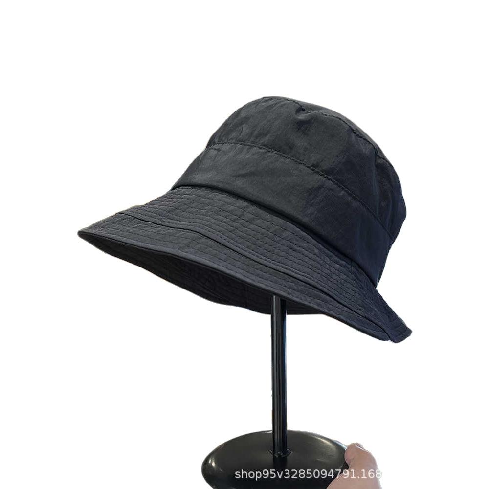 Sunshade and sunscreen fisherman's hat women's new wide-brimmed flat-top fashion trend casual versatile sun hat