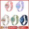 For Airtag Holder Bracelet Airtags Case Straps Cute Cartoon Watchband GPS Tracker Waterproof Silicone Holder