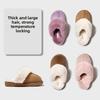 Winter Cotton Slippers, Winter Home and Household Woolen Slippers, Women's Non Slip Cotton Slippers, Plush Cotton Shoes, Home Slippers, Woolen Shoes