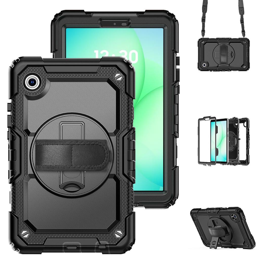 Drop-Proof Silicone Protective Case with Strap for Samsung Tab A11 A9