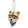 [LamPlanning] [Series-7] Traveling Mameshiba Keychain Mascot Ball Chain Bag Charm Cute Fluffy Shiba Inu Mameshiba Healing (Pilgrimage)