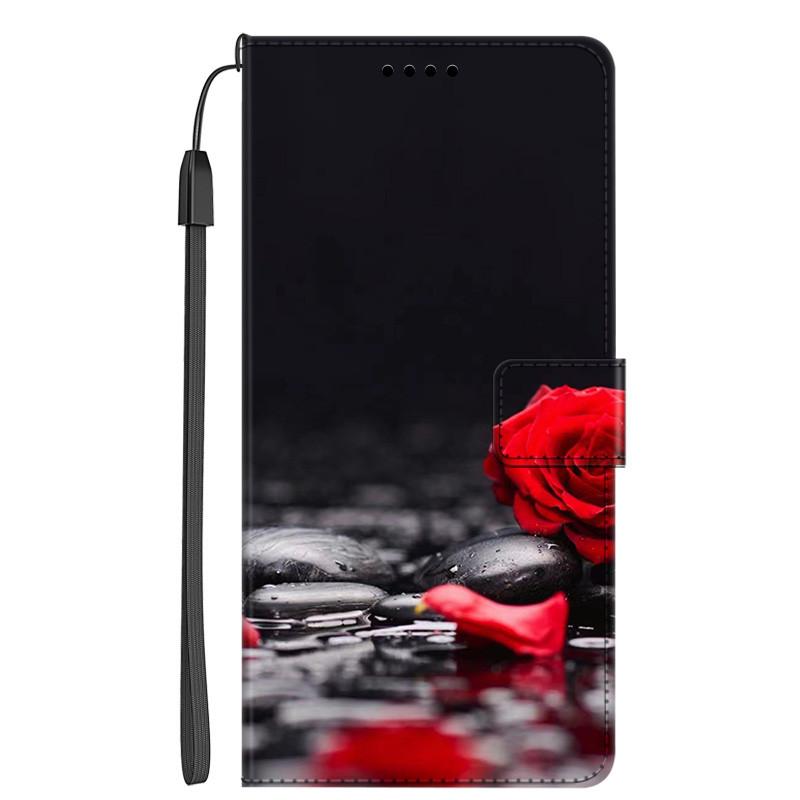 Etui z klapką do Infinix Note 30 5G 4G Skórzany portfel Etui na telefon do Infinix Note 30 Vip Note30 Pro Stojak Książeczka Fundas Kwiatowy Coque