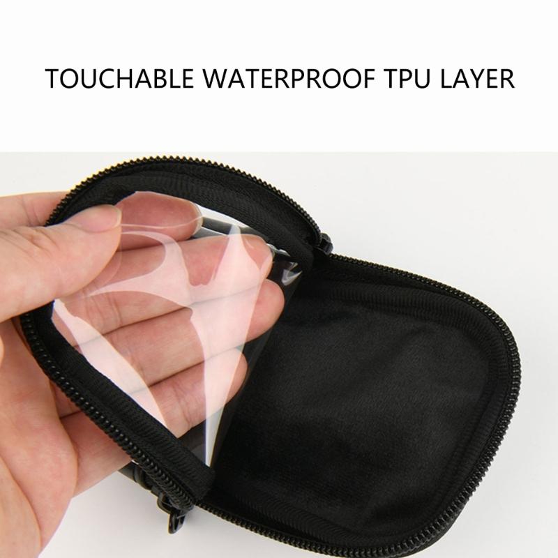 Portable Carrying Case For Touch 5/6/7 and 5 Series, 2 Zippers, Belt Clip With Carabiner