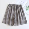 Damen Sommer Pyjama und Strandshorts aus reiner Baumwolle, gewaschen