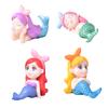 Fairy Doll Vivid Multi-Functional Environmental Friendly Mermaid Princess Miniature Figurines for Office