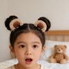 Realistic Bear Ear Hair Clip Furry Ear Barrette for Cosplay and Holiday Celebrations for Music Festivals Photo Props