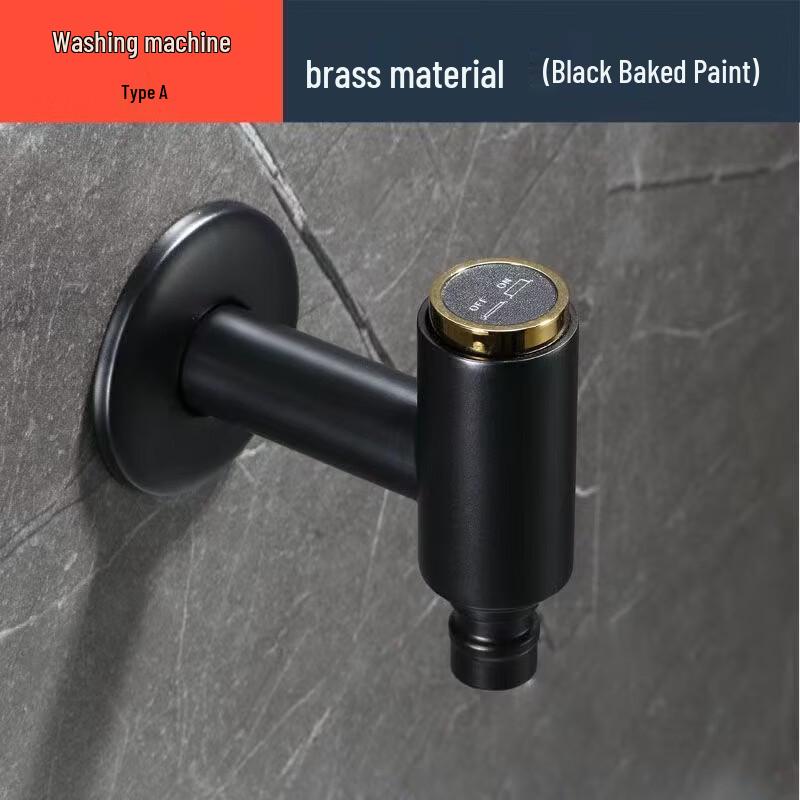 OEING Push-Button Anti-Splash Mop Pool & Washing Machine Faucet