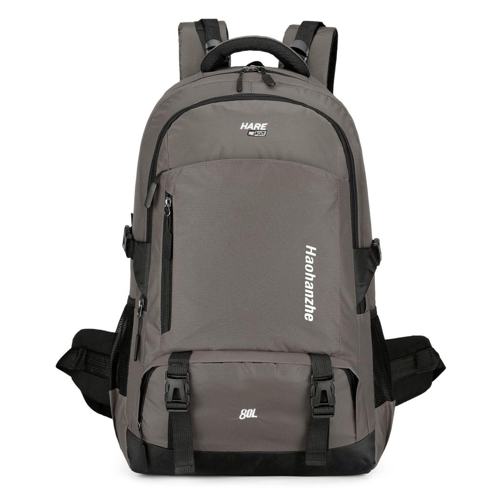 2025 Water-Resistant 80L Nylon Unisex Outdoor Hiking and Mountaineering Backpack