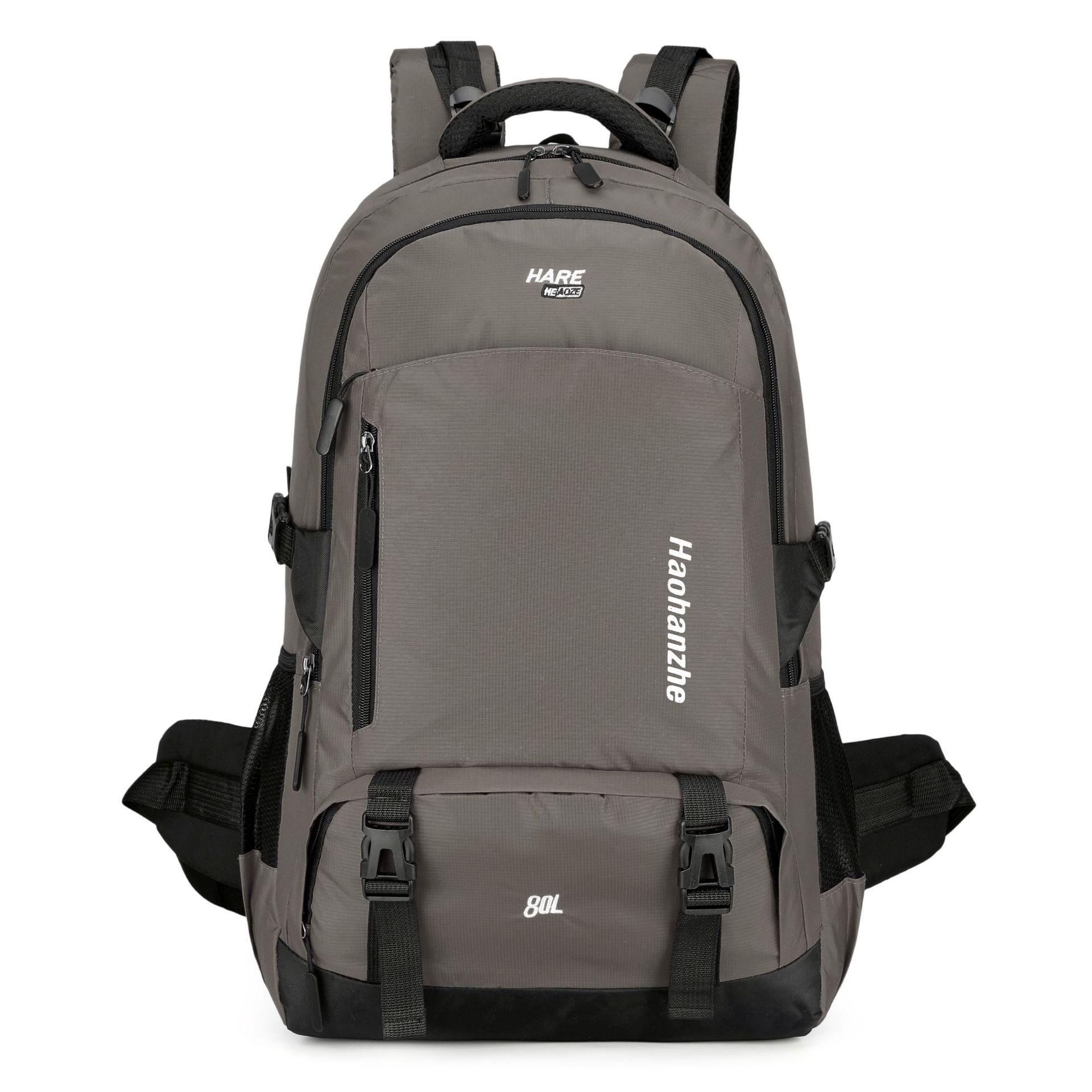 

2025 Водонепроникний 80л Нейлоновий Унісекс Туристичний та Альпіністський Рюкзак для Активного Відпочинку 80L сірий колір