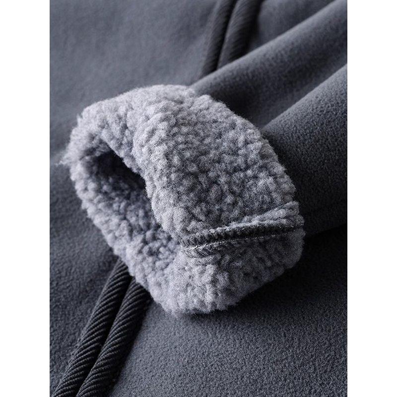 Winter Export Tail Order Men's Cotton Clothes Fleece Sweater Outwear