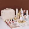 1pc Makeup Bag Hand-held Large Capacity Multi-layer Classification Storage Bag Portable Travel Toiletry Bag Cosmetics Organizer