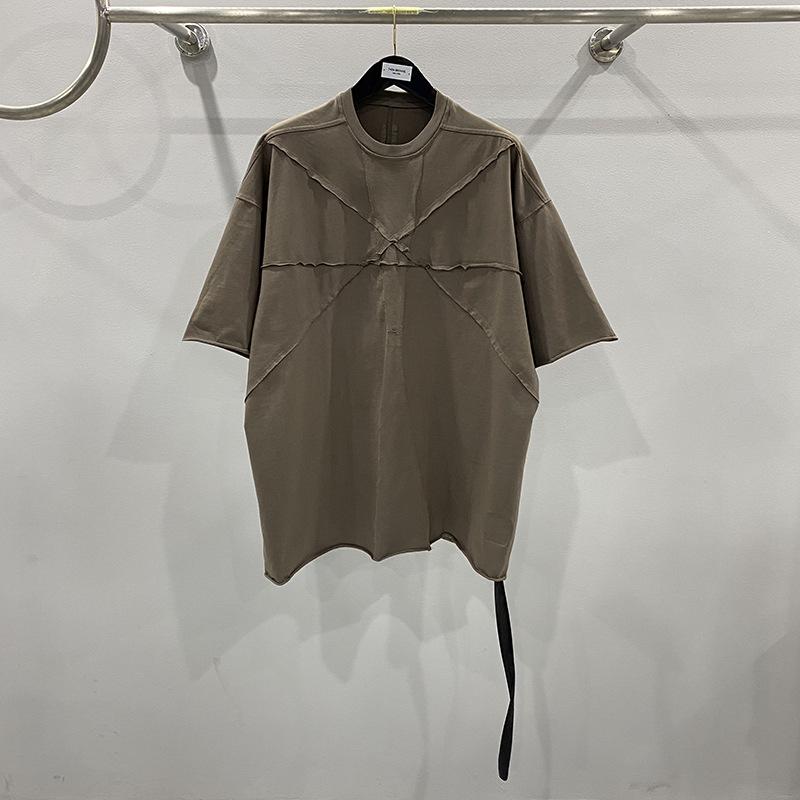 SUBHUMAN Men's 2023 Patchwork Loose Plus Size Knit Top