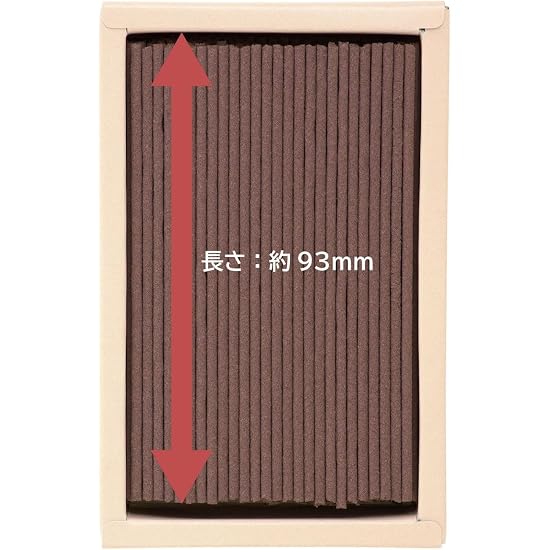 Kameyama Hanageshiki Rose Scent Mini Size, Approx. 100g, Approx. 170 sticks x 2 pack set, Incense, L