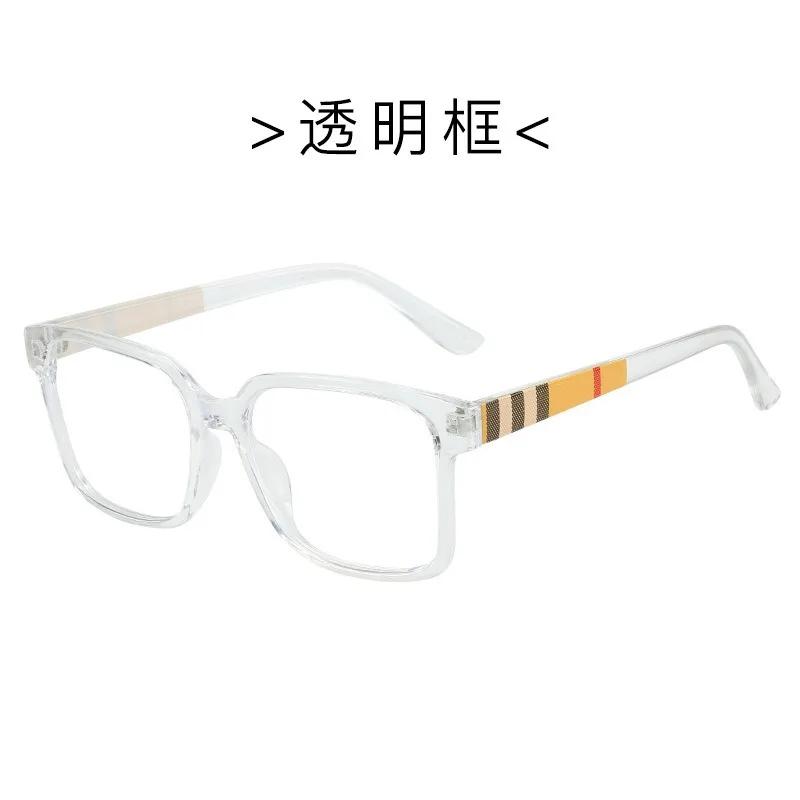 No Degree Anti Blue Light Glasses Wholesale Retro Rectangular Protective Glasses Flexible Eyeglass Legs with Minimalist Design