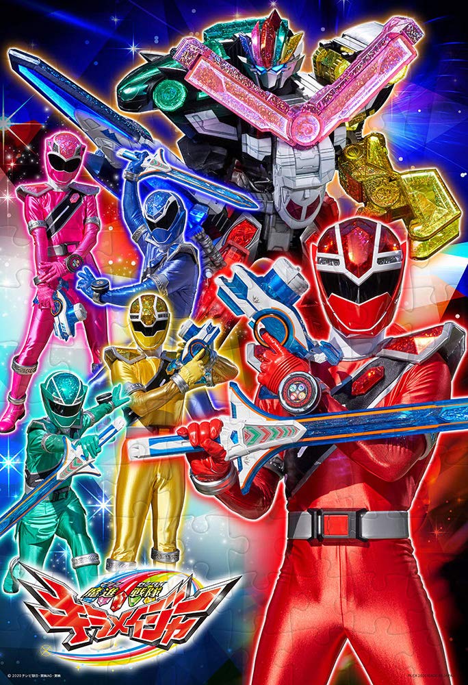 

Пазл для детей Mashin Sentai Kiramager 96 элементов [Детский пазл] синий