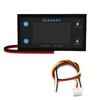 DC Power Meter 4 Digit Voltmeter Ammeter Adjustable Calibration LCD Display For Industrial Equipment Testing And Power Managemen