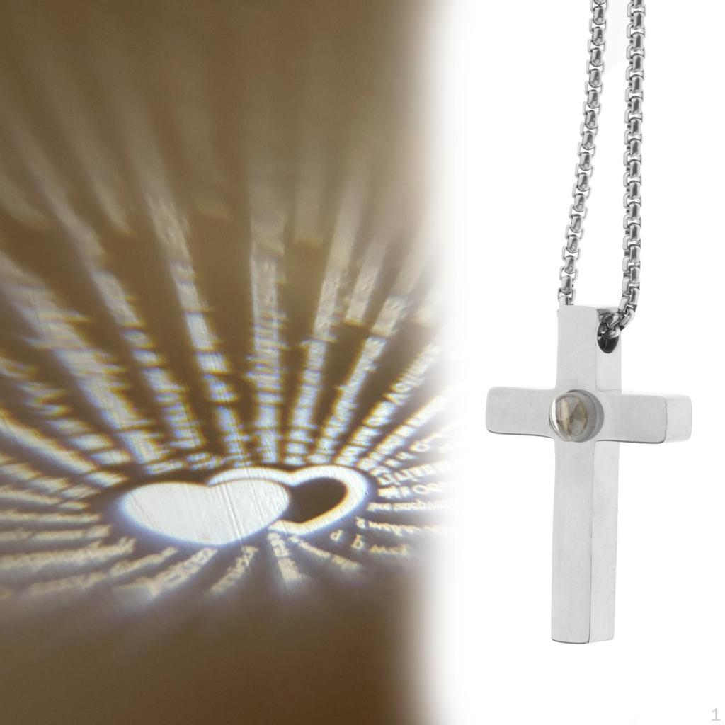 Cross Neck Pendant Charms Exquisite Decoration Necklaces ,Projection Necklace for