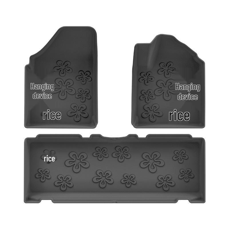 Dedicated TPE Floor Mats for 2024-2025 Wuling Baojun Yun Duo CLOUD EV RHD Cars.