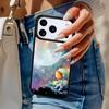 Space Moon Astronaut Phone Case For iPhone 17 Air 14 15 13 12 Max Cover For Apple 16e 11 Pro Max Plus Coque