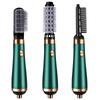 Negative Ion Hair Dryer Brush & Curling Iron for Straightening & Styling