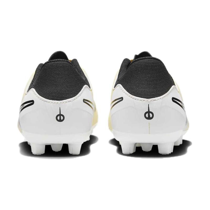 Nike Tiempo Legend 10 Junior Anti Slip Wear Resistant Low Top Kids' Soccer Shoes Yellow Black Kids' Sneakers DV4349-700