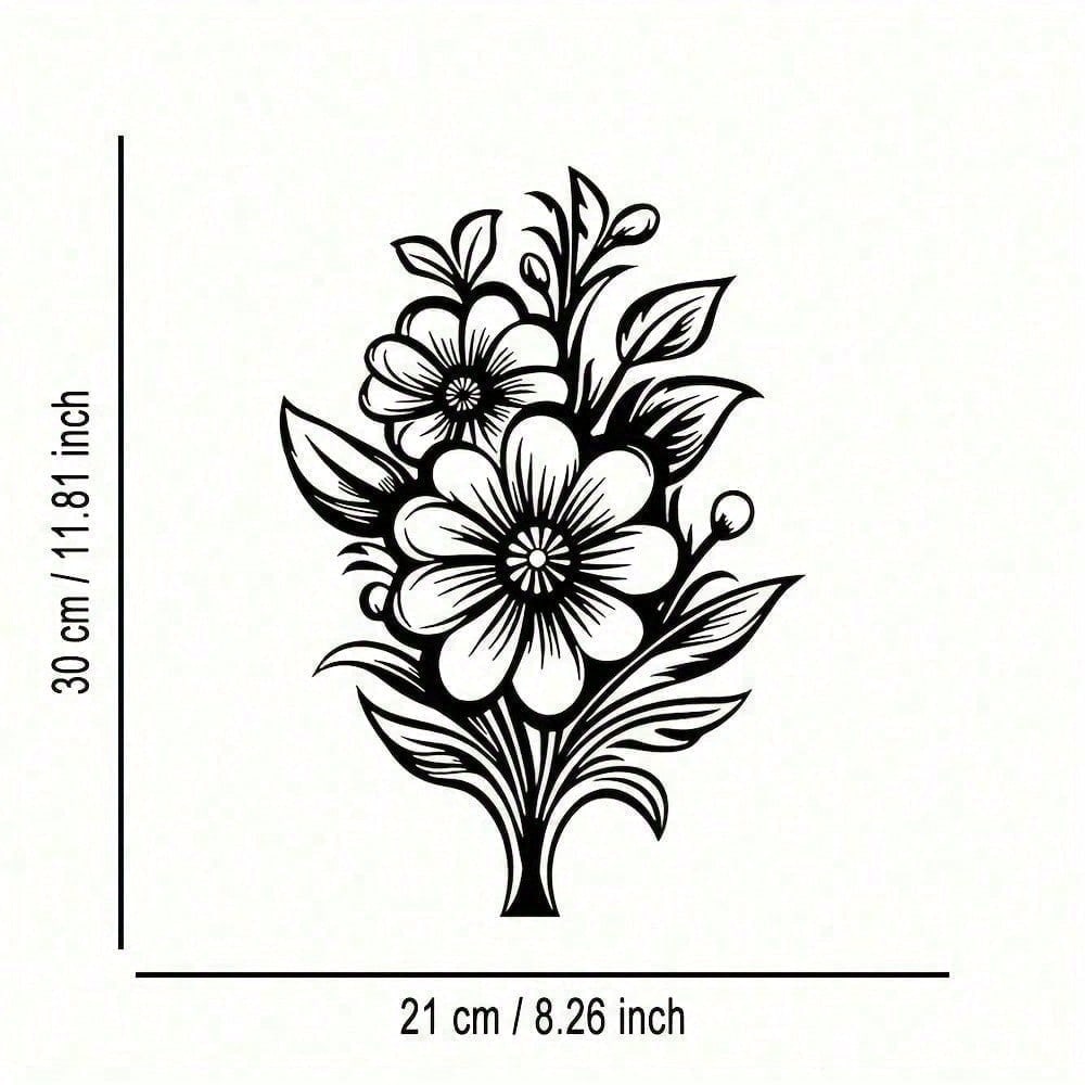 

Modern Metal Flower Ceiling Decor Indoor Outdoor Rustic Home Cafe різнокольоровий