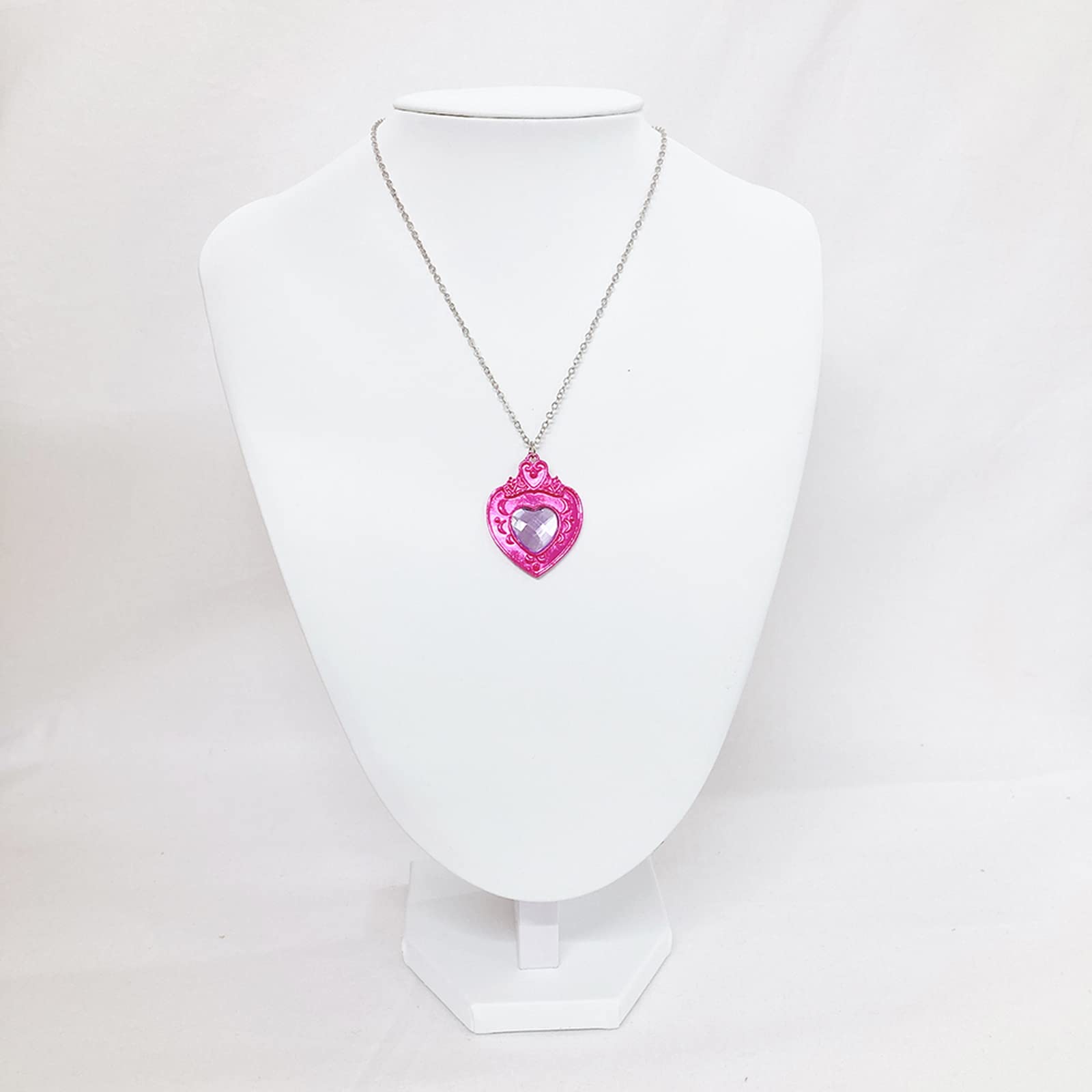 Meteor APAC minacute Heart Emblem Necklace Pink Size: Approx. W3.5 D1 H40 Q4791