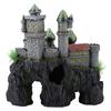 Simulation Resin Hide Castle Fish Tank Aquarium Ornaments Decor