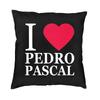 Custom Modern Pedro Pascal Ultimate Collage Fan Art Sofa Cushion Cover Soft Pillow Case Home Decorative