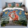 Graceful Aerial Acrobat Design Bedding Duvet Cover Set Duvet Cover Pillowcases  (1*Duvet Cover 2*Pillowcases, without duvet insert)