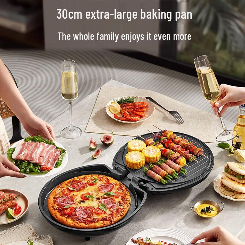 Supor Electric Griddle with Independent Temperature Control CN Plug (adapter Included)