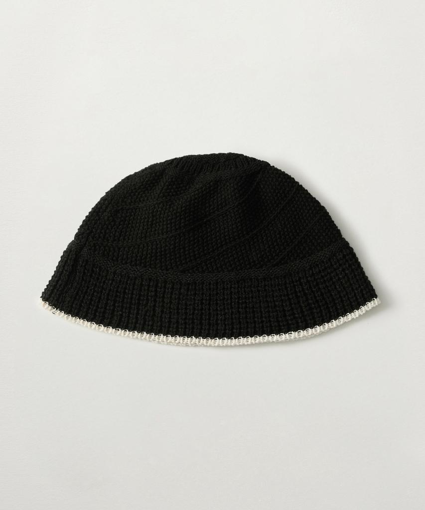Seteo Summer Knit Bucket Hat Black