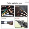 Steel Ratchet Cable Cutter Pliers for Copper, Aluminum, and Strand Cables (Models J40, J52, J75, J95, J130)