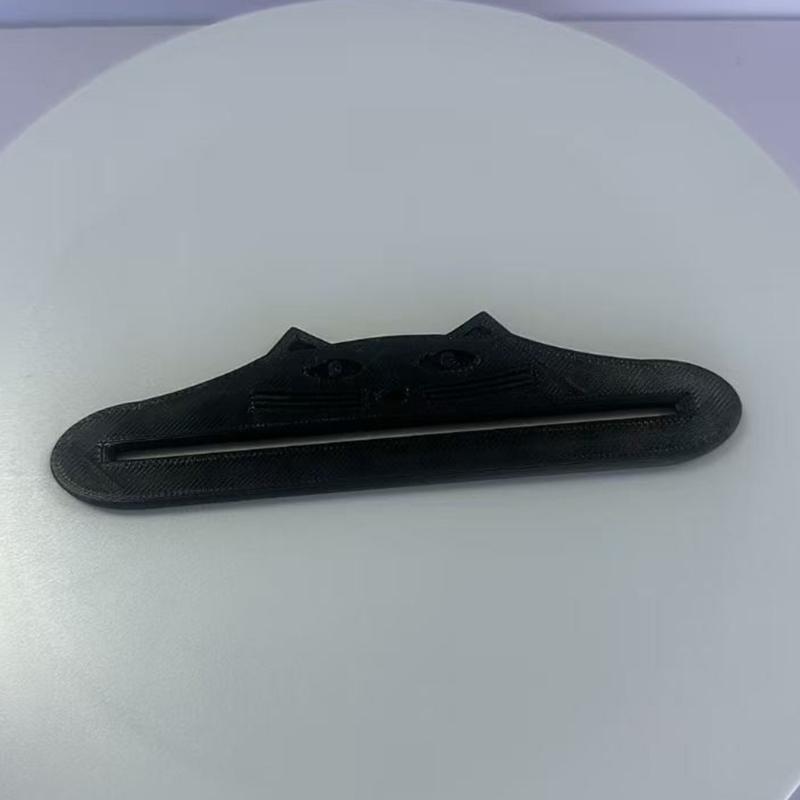 Cats Food Extruder 3D Printed Cats Shape Pet Food Bag Squeezer Cats Food Pouch Scrapers Pet Feeding Gift for Pet Lover
