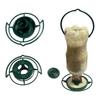 Outdoor Bird Feeder Hanging Plastic Hook Balcony Garden Birds Parrot Balcony Feeding Feeder Bird Garden Accessories V1Y0