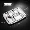 ChuZhou Stainless Steel Divided Lunch Tray