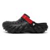 Hole Shoes Men's Summer Outdoor Bag Head Slippers Thick-soled Stepping On Shit Feeling Sports Cool Slippers Wear Non-slip Beach Shoes