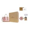 Coach Borsa Tote da Donna Limited Edition San Valentino Mollie 25 Monogramma Classico Ciondolo Fiore Rimovibile Rosa Fiore di Ciliegio CER24-IMPO