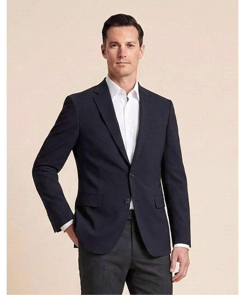 Brunobaffi Polyester Blend Suit Jacket_Margayy1141