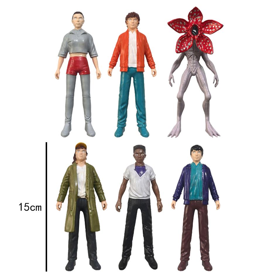 18 Stück/Set Puppen im Figurenstil Eleven Monster Stranger Things Figur PVC Anime Figuren Sammlung Spielzeug Weihnachten