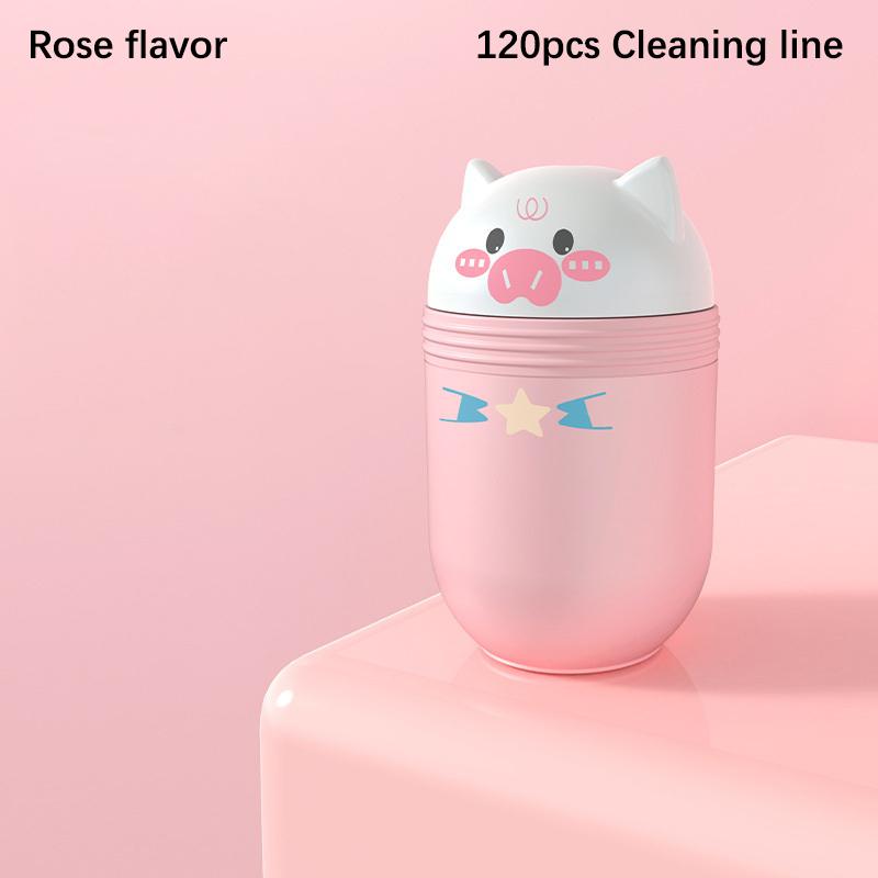 

120/180/240 шт. Очиститель для сережек, одноразовый инструмент для чистки пирсинга ушей, очиститель для пирсинга ушей Piggy Ear Line Cleaner