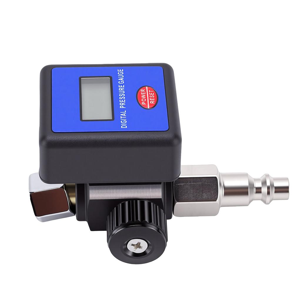 Regulator digital de presiune a aerului Reglabil 0-200 PSI Regulator de presiune G1/4 inch pentru unelte pneumatice Echipamente de pulverizare