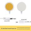 5V/12V/24V Selbstversorgender Induktiver Kabelloser Touch-Schalter für 40mm Trennwände