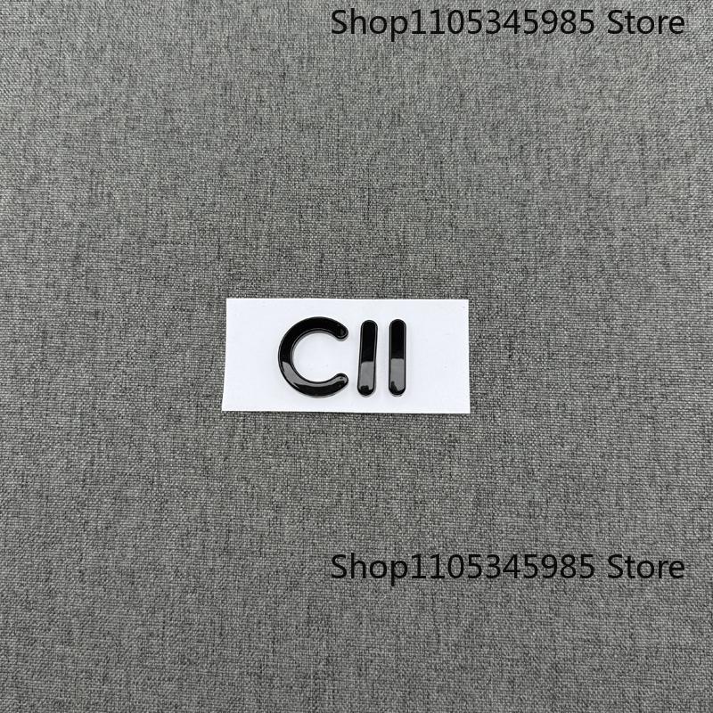 Glossy Silver/Black Logo LEAPMOTOR Emblem Letters Stiker Car Front Trunk Badge For LP C16 C10 C11 C01 B10 LAFA5 T03 Accessories